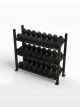 Suporte Dumbbell 1150 (03 Andares)